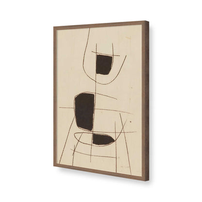 [Color:Walnut], Picture of art in a Walnut frame of the corner