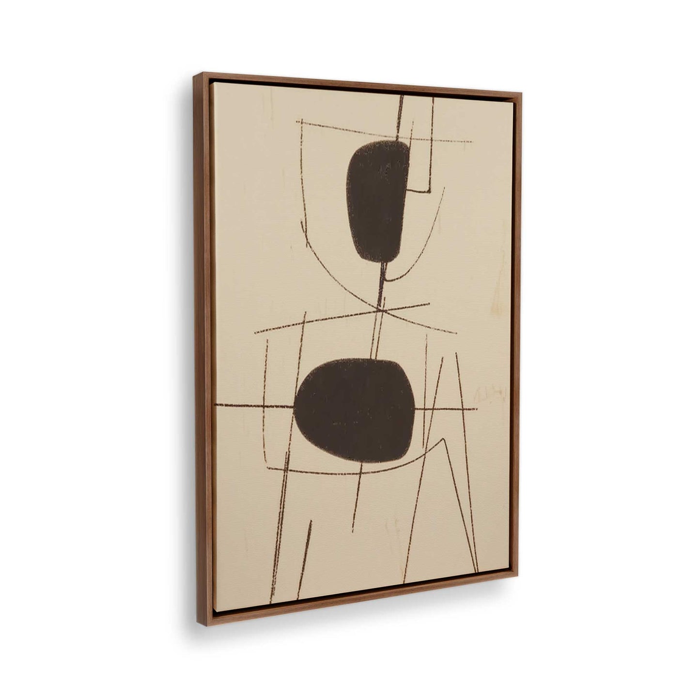[Color:Walnut], Picture of the corner of the art