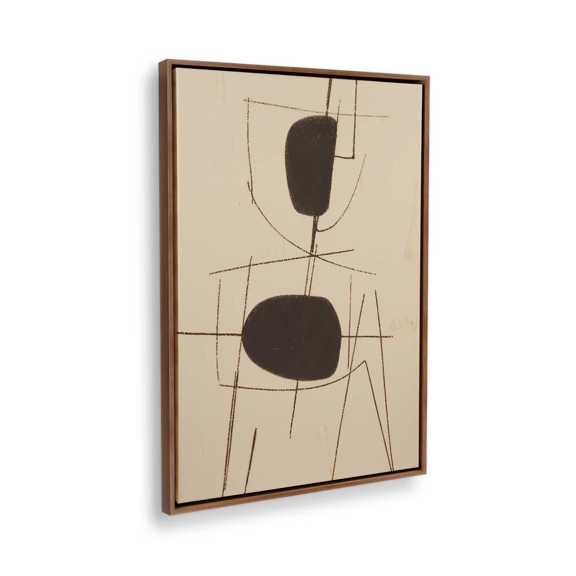 [Color:Walnut], Picture of the corner of the art