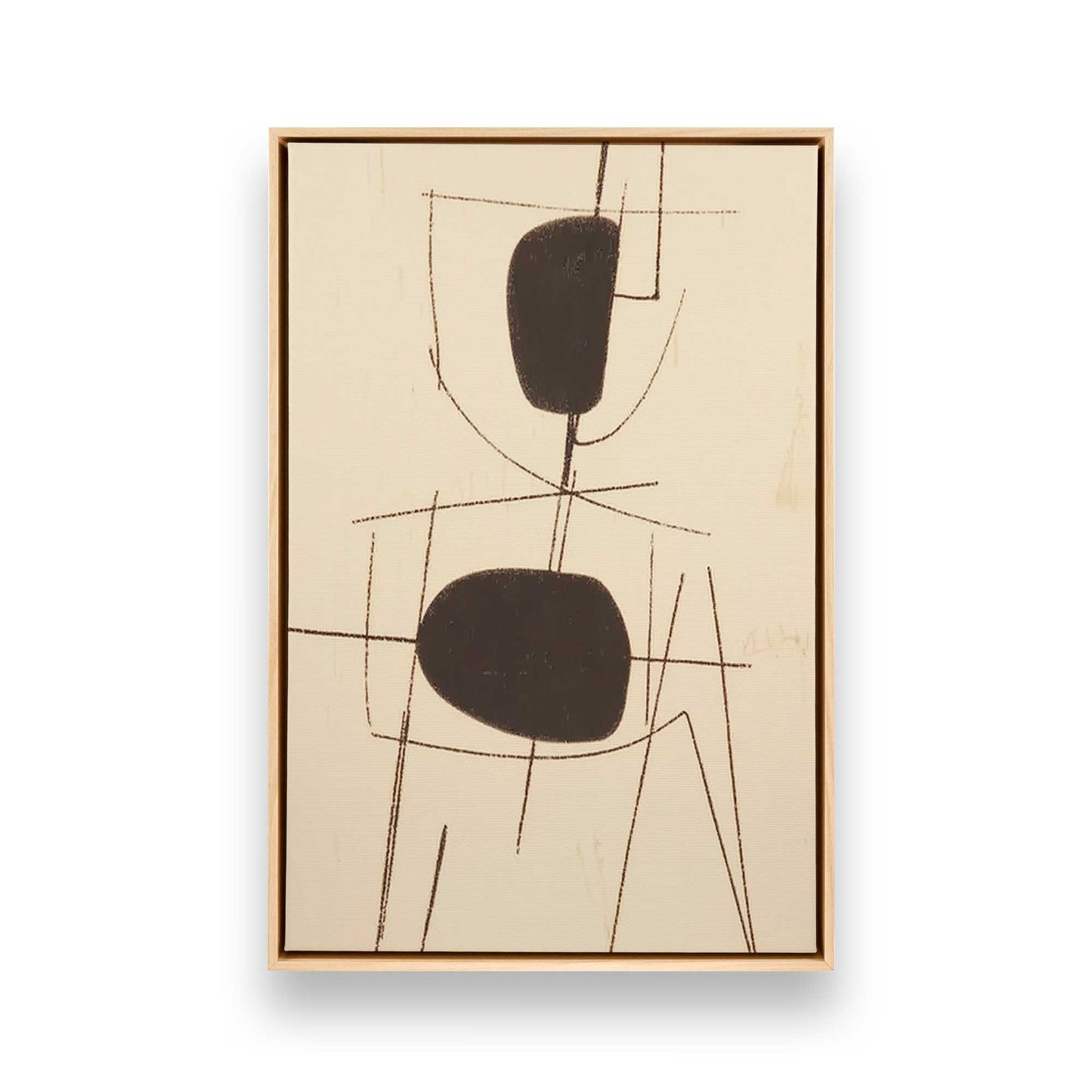 [Color:American Maple], Picture of art in a American Maple frame