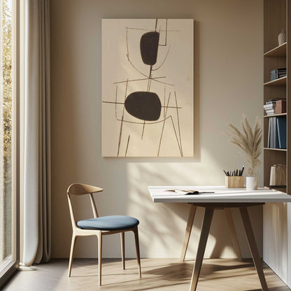 Picture of art in a room