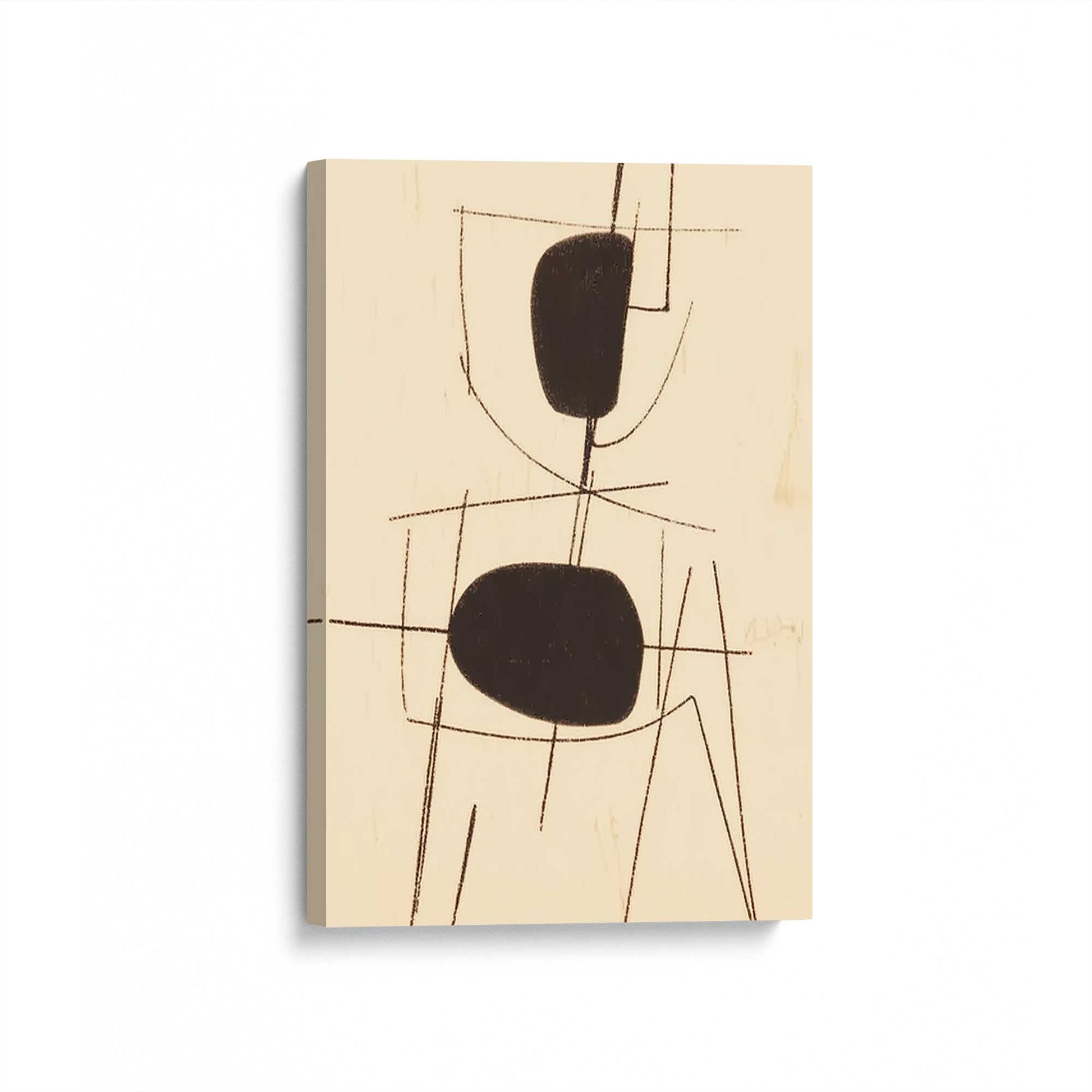 [Color:Stretched Canvas], Picture of art at an angle