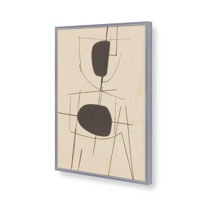 [Color:Polished Chrome], Picture of art in a Polished Chrome frame of the corner