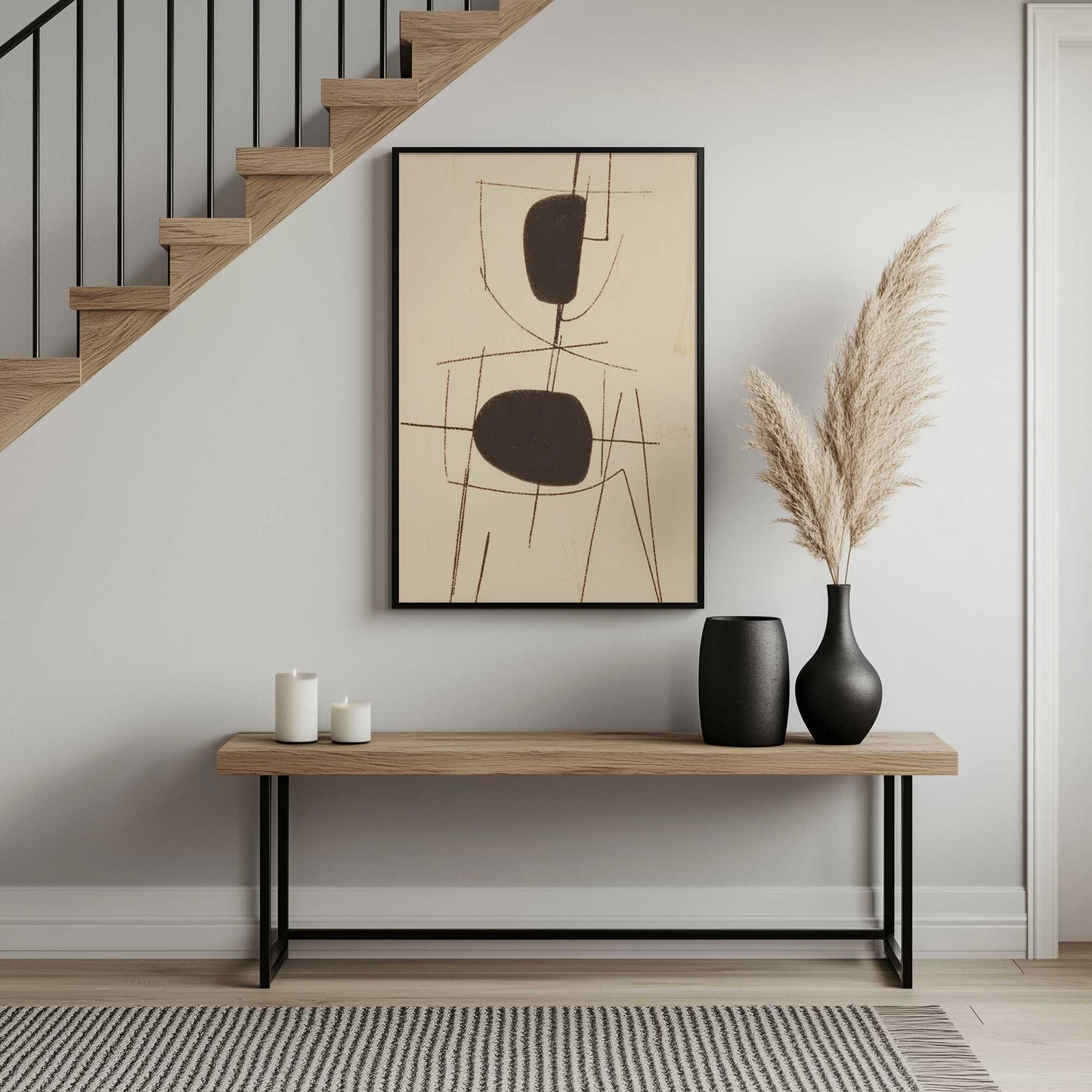 Picture of art in a room