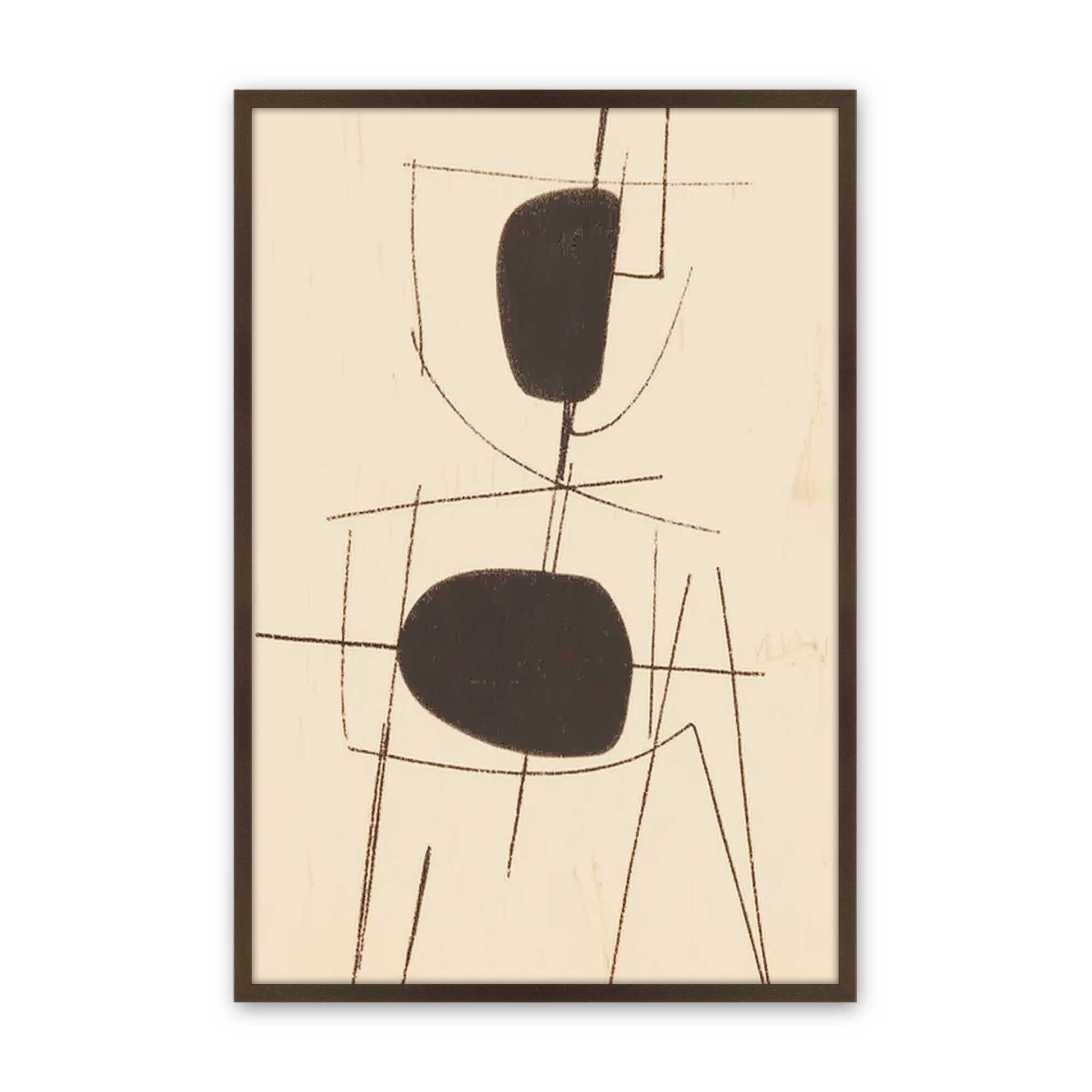 [Color:Belvinder Brown], Picture of art in a Belvinder Brown frame