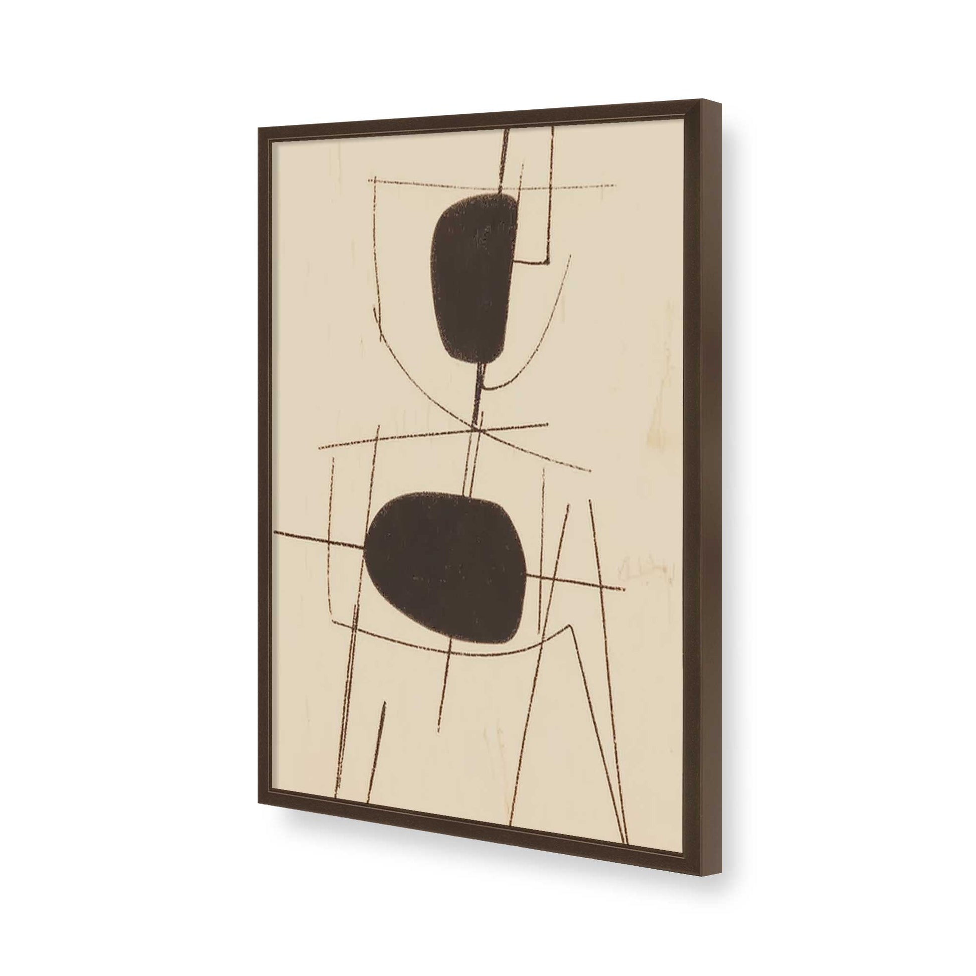 [Color:Belvinder Brown], Picture of art in a Belvinder Brown frame of the corner
