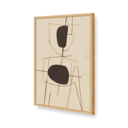 [Color:American Maple], Picture of art in a American Maple frame of the corner