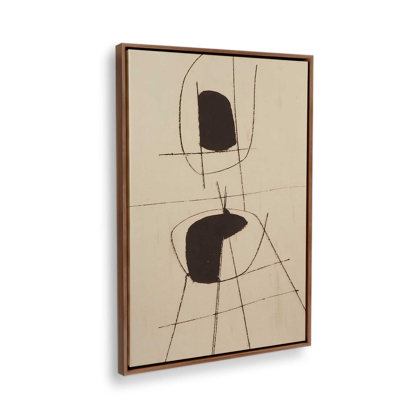 [Color:Walnut], Picture of the corner of the art