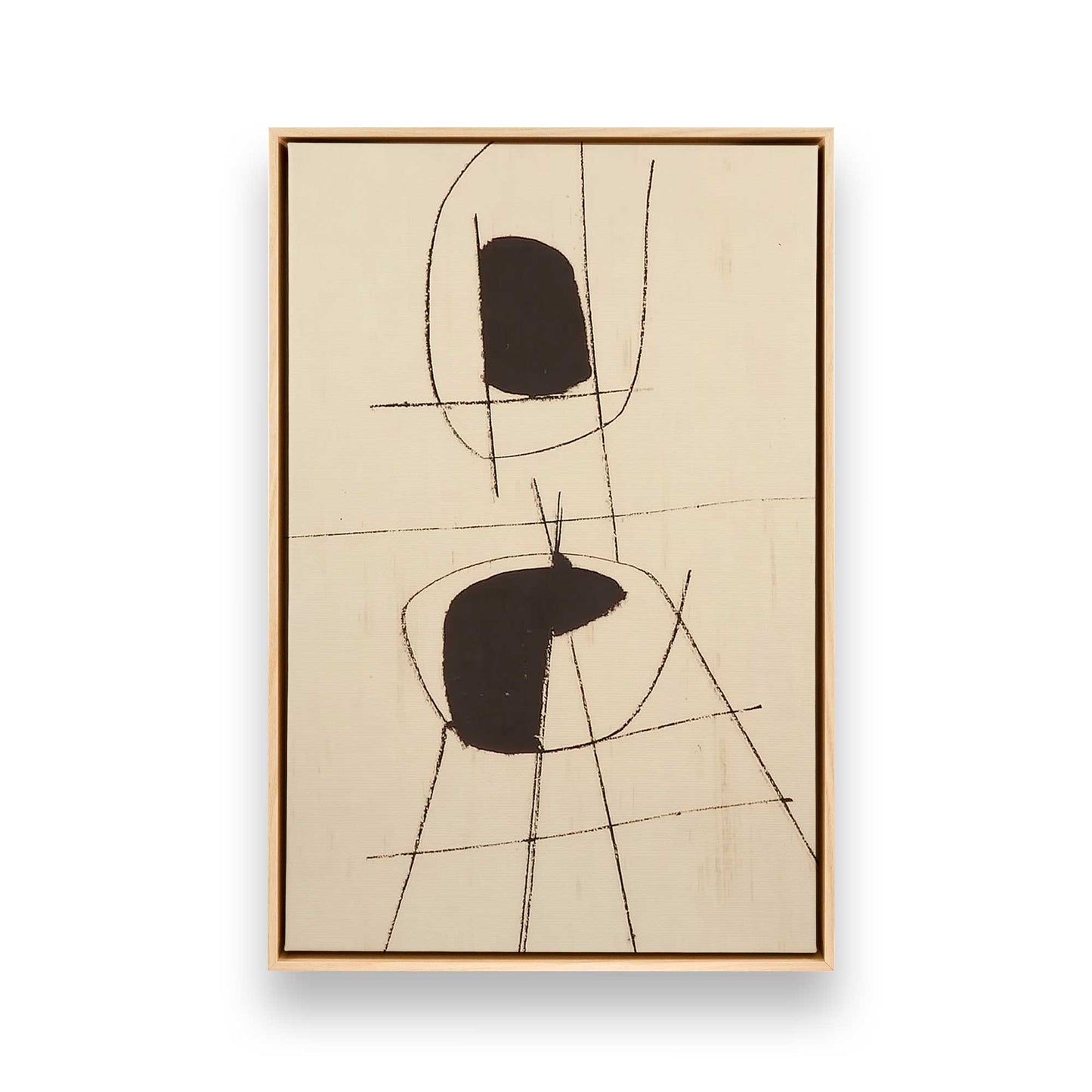 [Color:American Maple], Picture of art in a American Maple frame