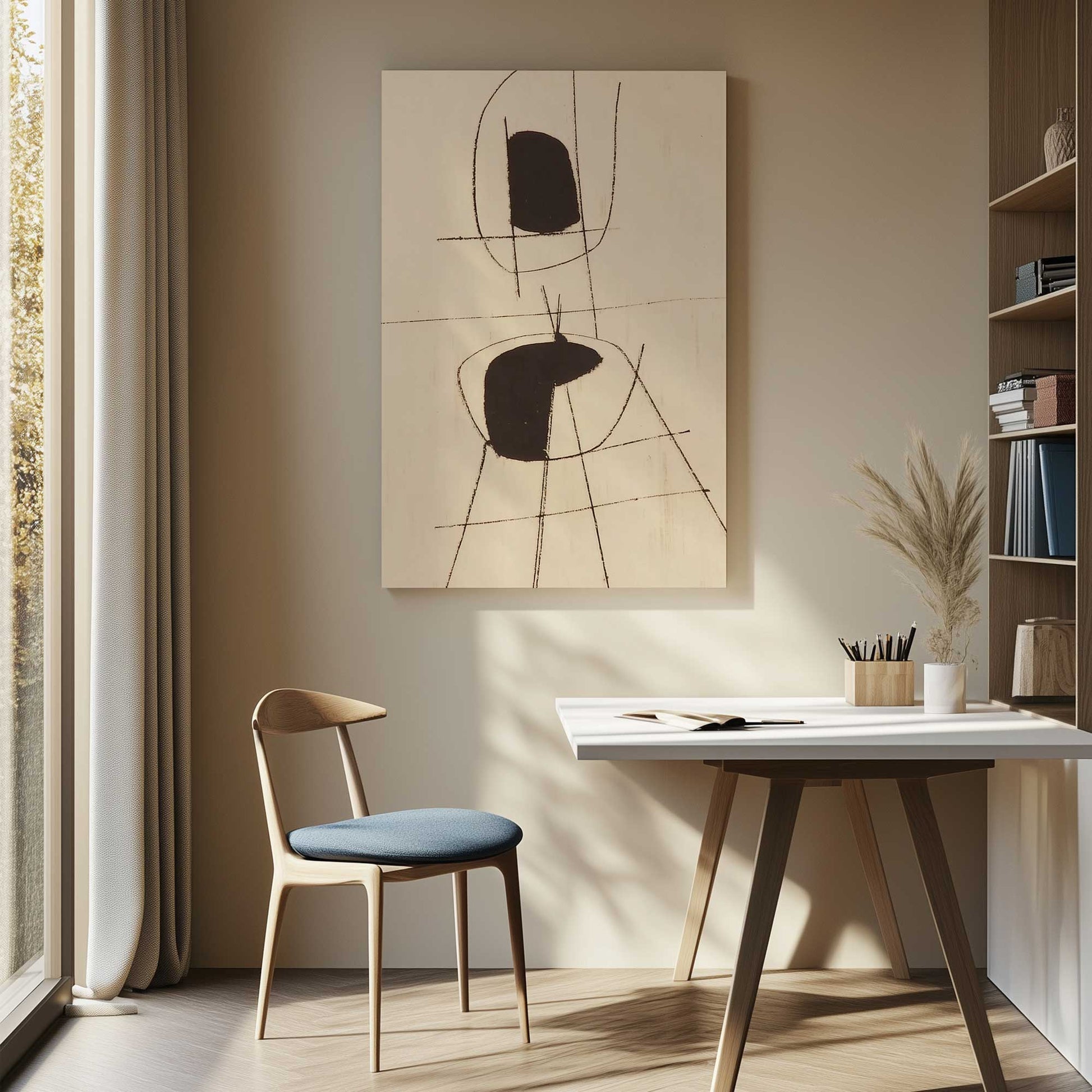 Picture of art in a room