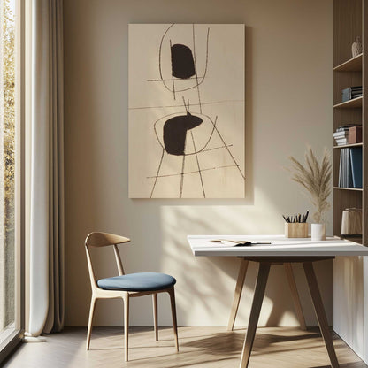 Picture of art in a room