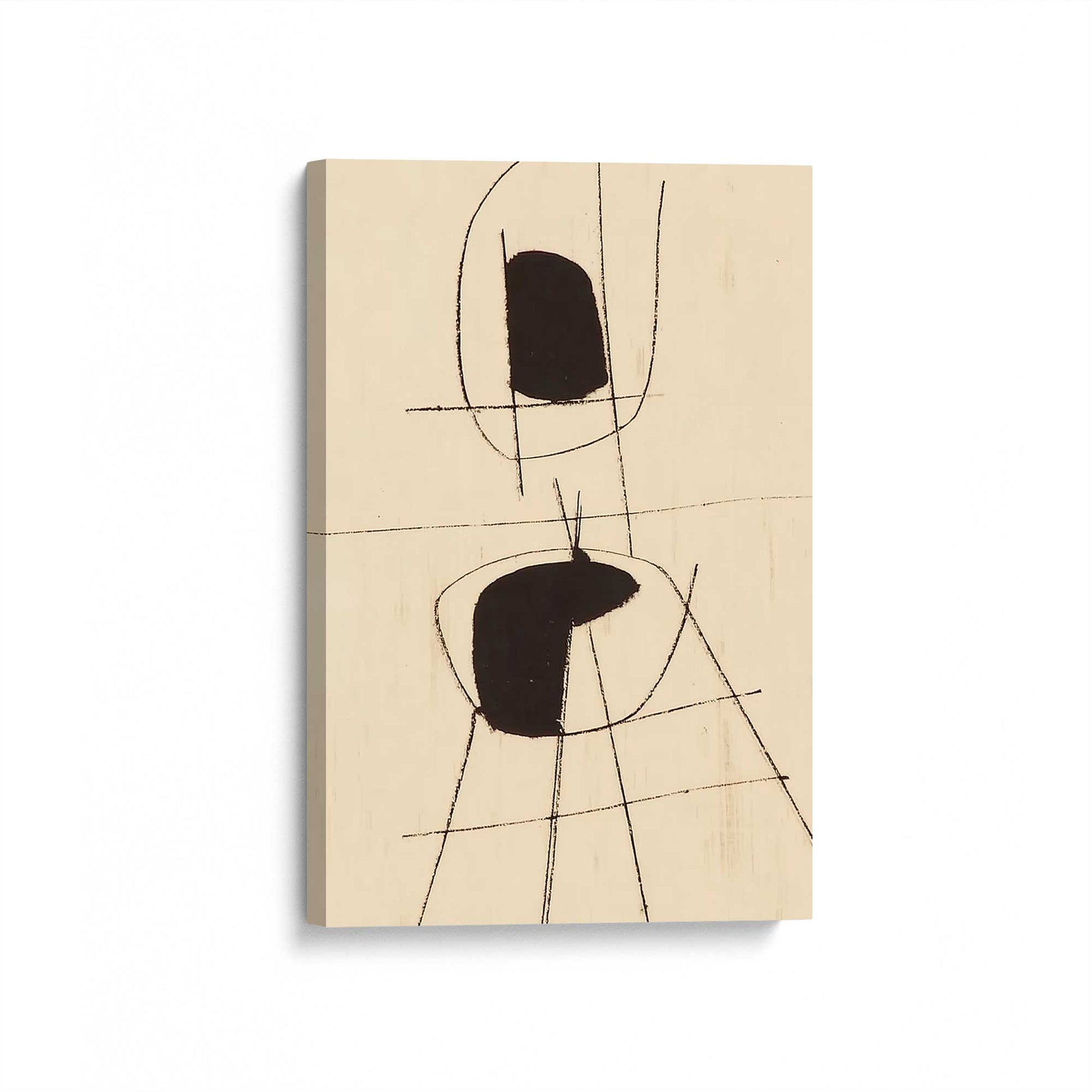 [Color:Stretched Canvas], Picture of art at an angle