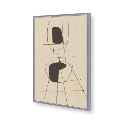 [Color:Polished Chrome], Picture of art in a Polished Chrome frame of the corner