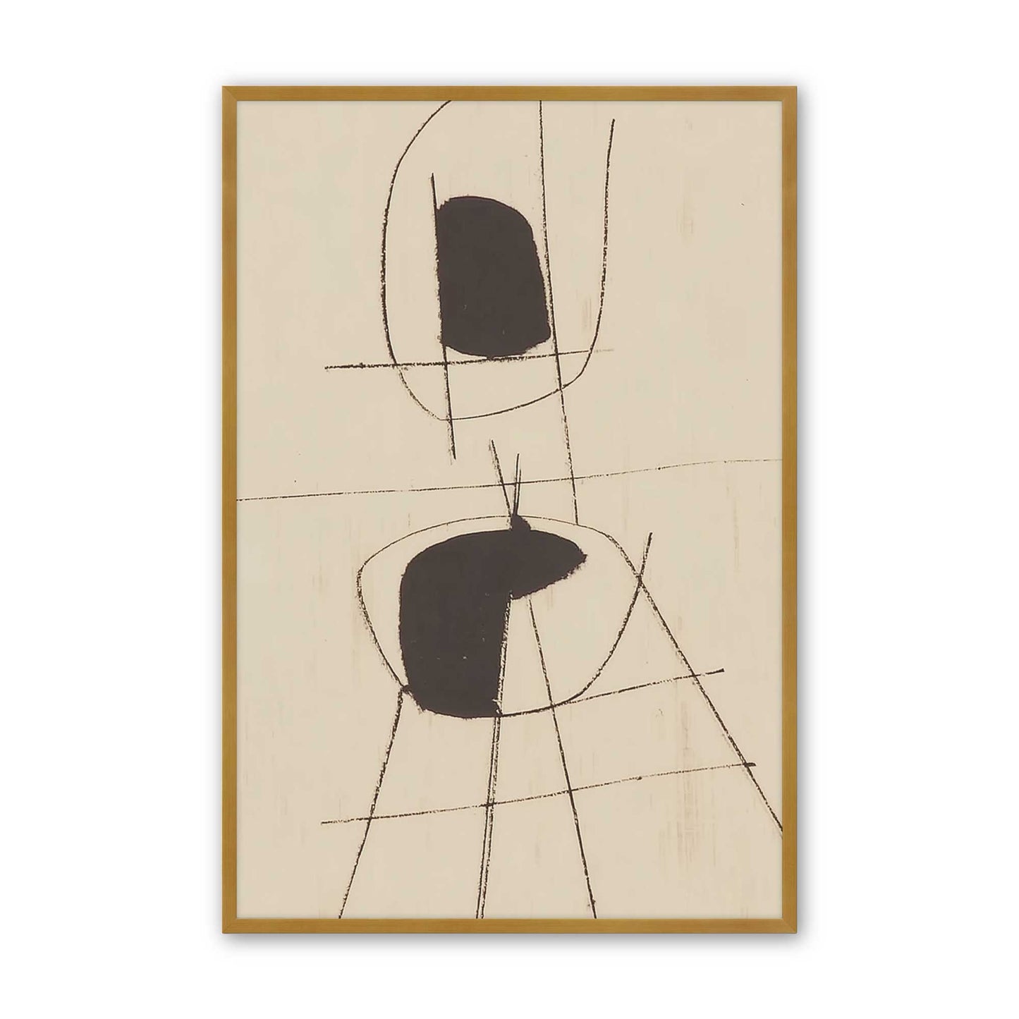 [Color:Polished Gold], Picture of art in a Polished Gold frame