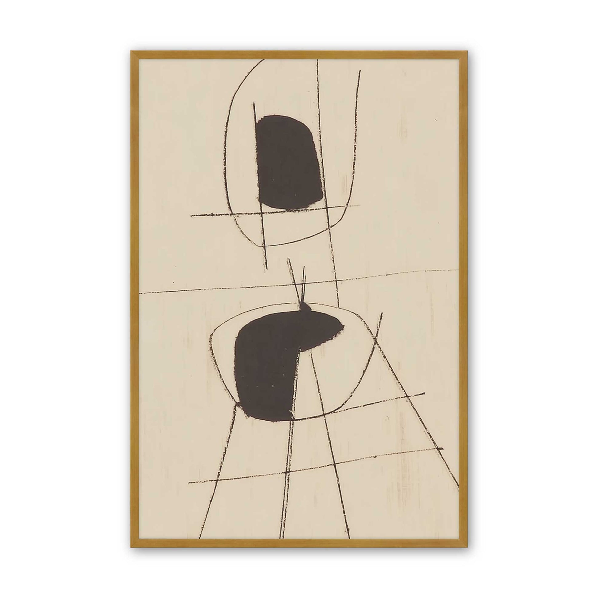 [Color:Polished Gold], Picture of art in a Polished Gold frame