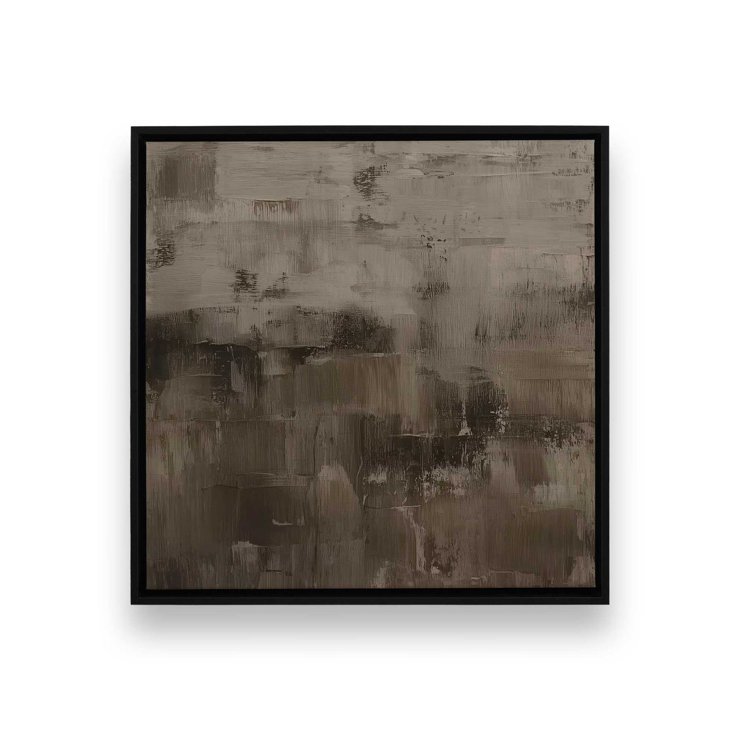 [Color:Satin Black], Picture of art in a Satin Black frame