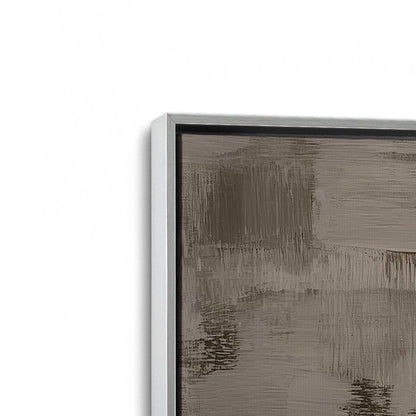 [Color:Polished Chrome], Picture of art in a Polished Chrome frame at an angle