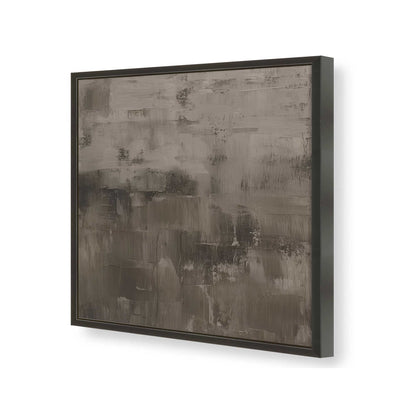 [Color:Satin Black], Picture of art in a Satin Black frame of the corner