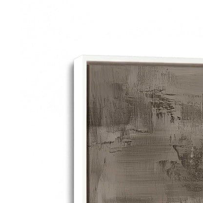 [Color:Opaque White], Picture of art in a White frame at an angle