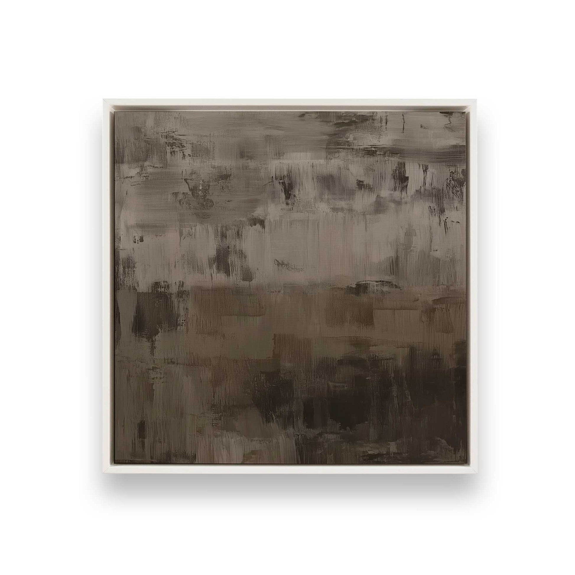 [Color:Opaque White], Picture of art in a White frame