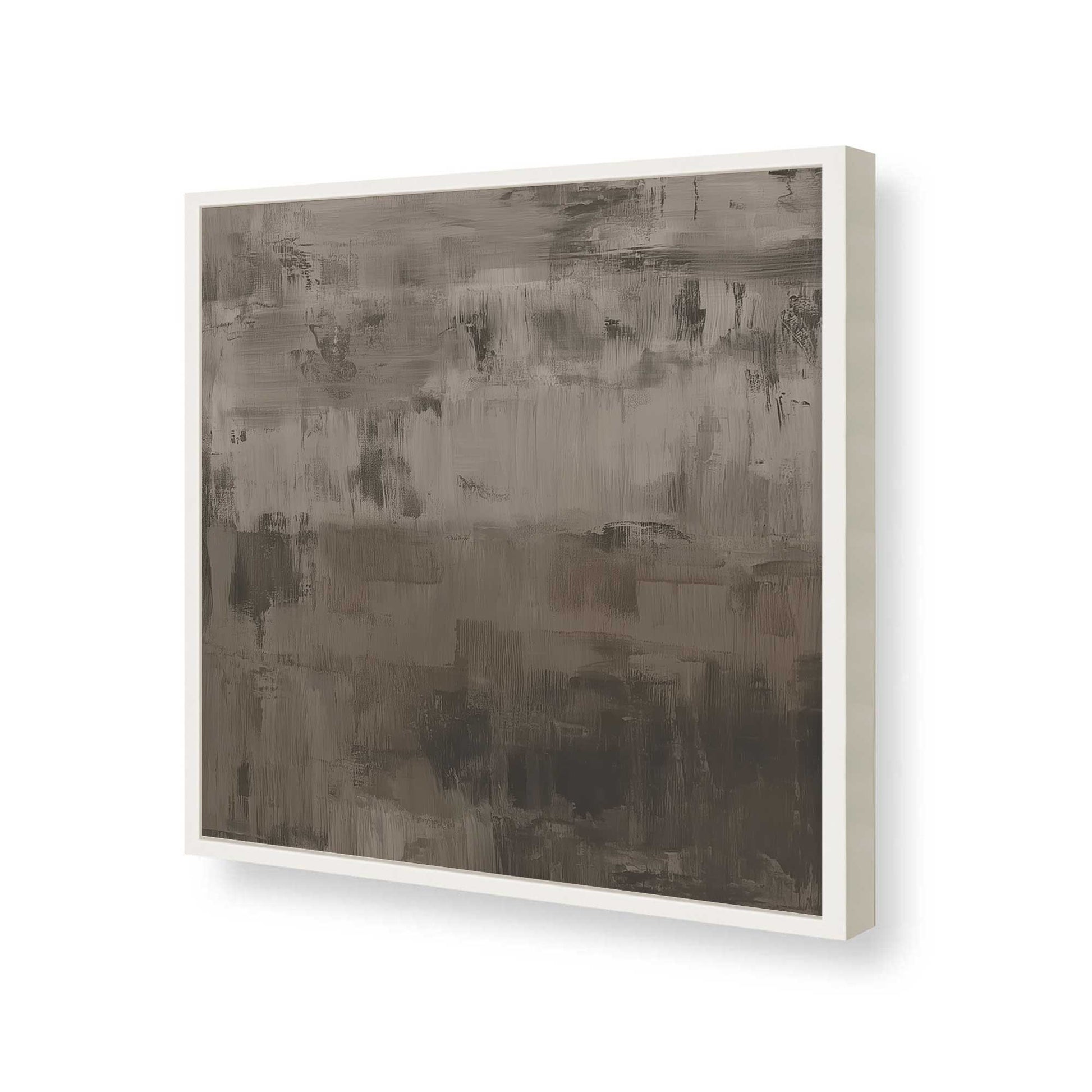 [Color:Opaque White], Picture of art in a Opaque White frame of the corner