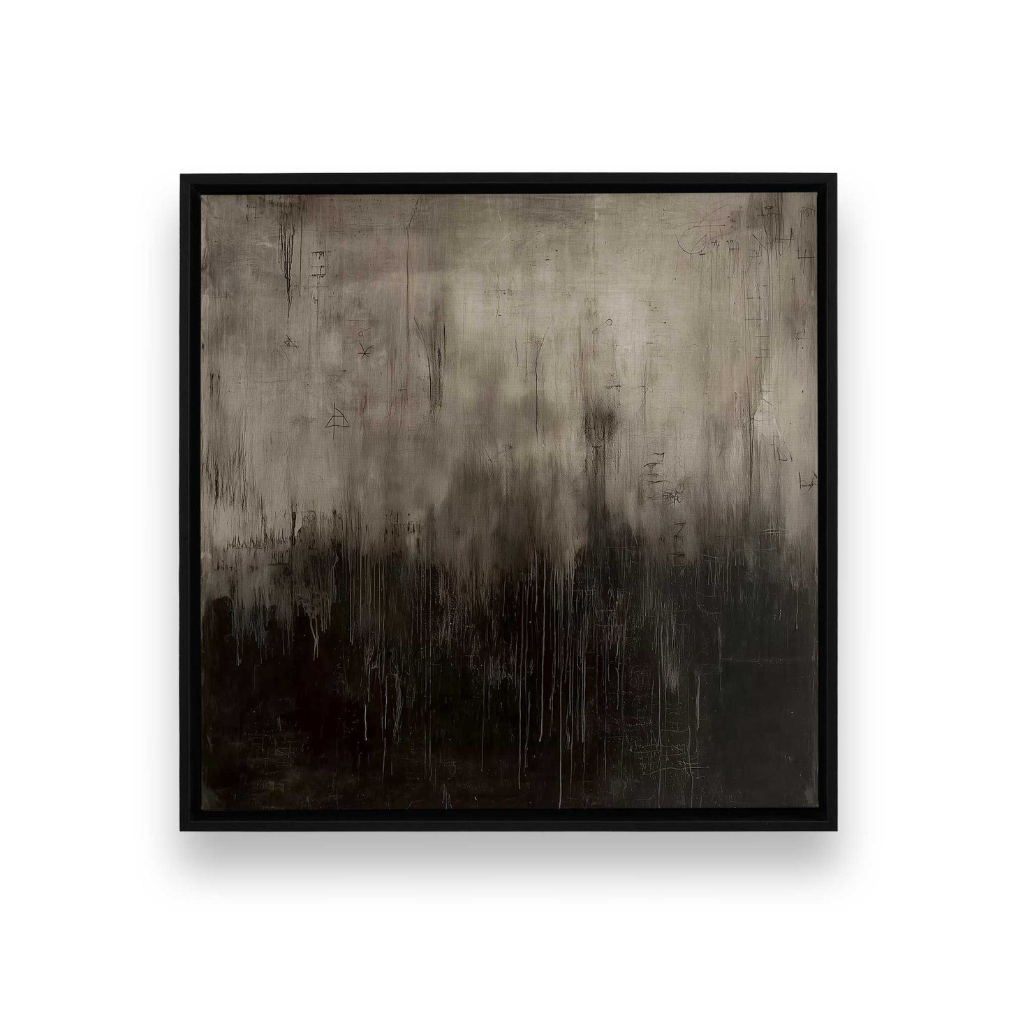 [Color:Satin Black], Picture of art in a Satin Black frame