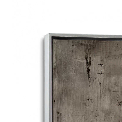 [Color:Polished Chrome], Picture of art in a Polished Chrome frame at an angle