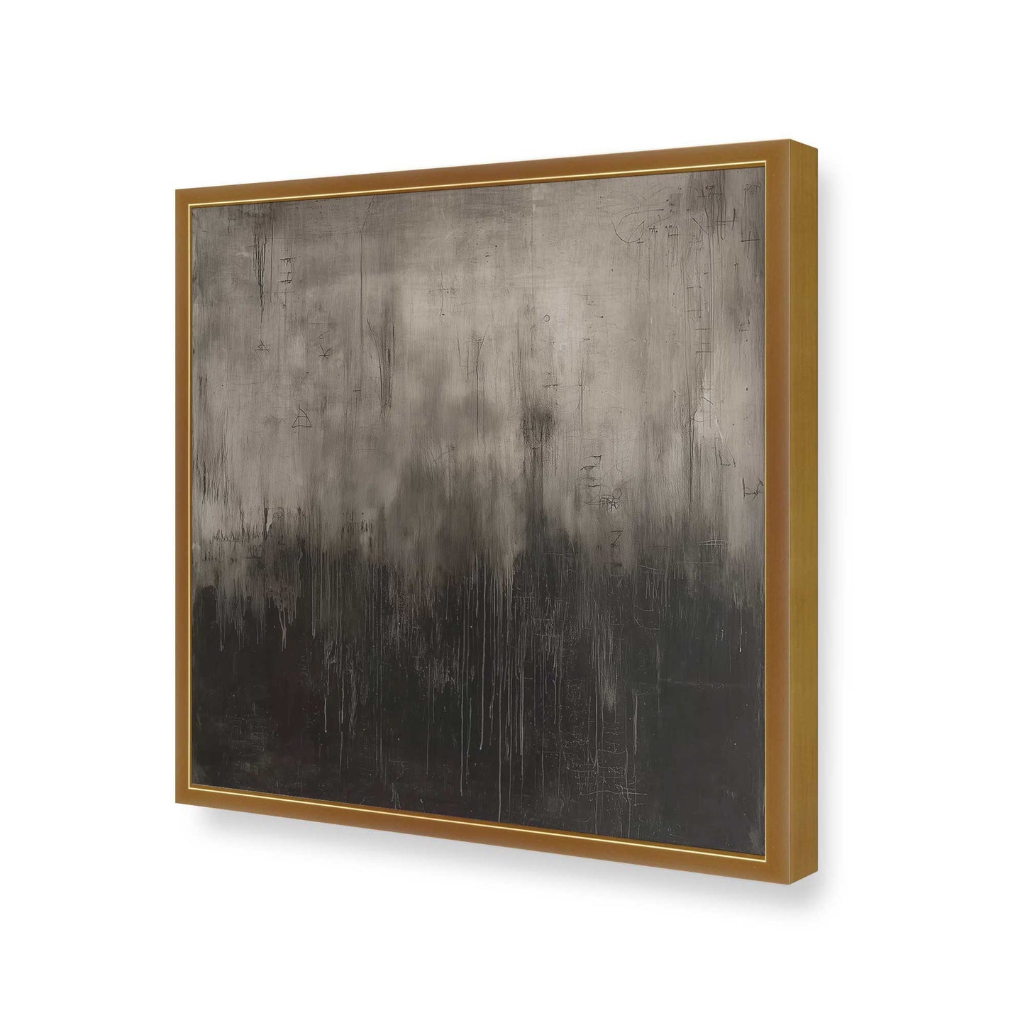 [Color:Polished Gold], Picture of art in a Polished Gold frame of the corner