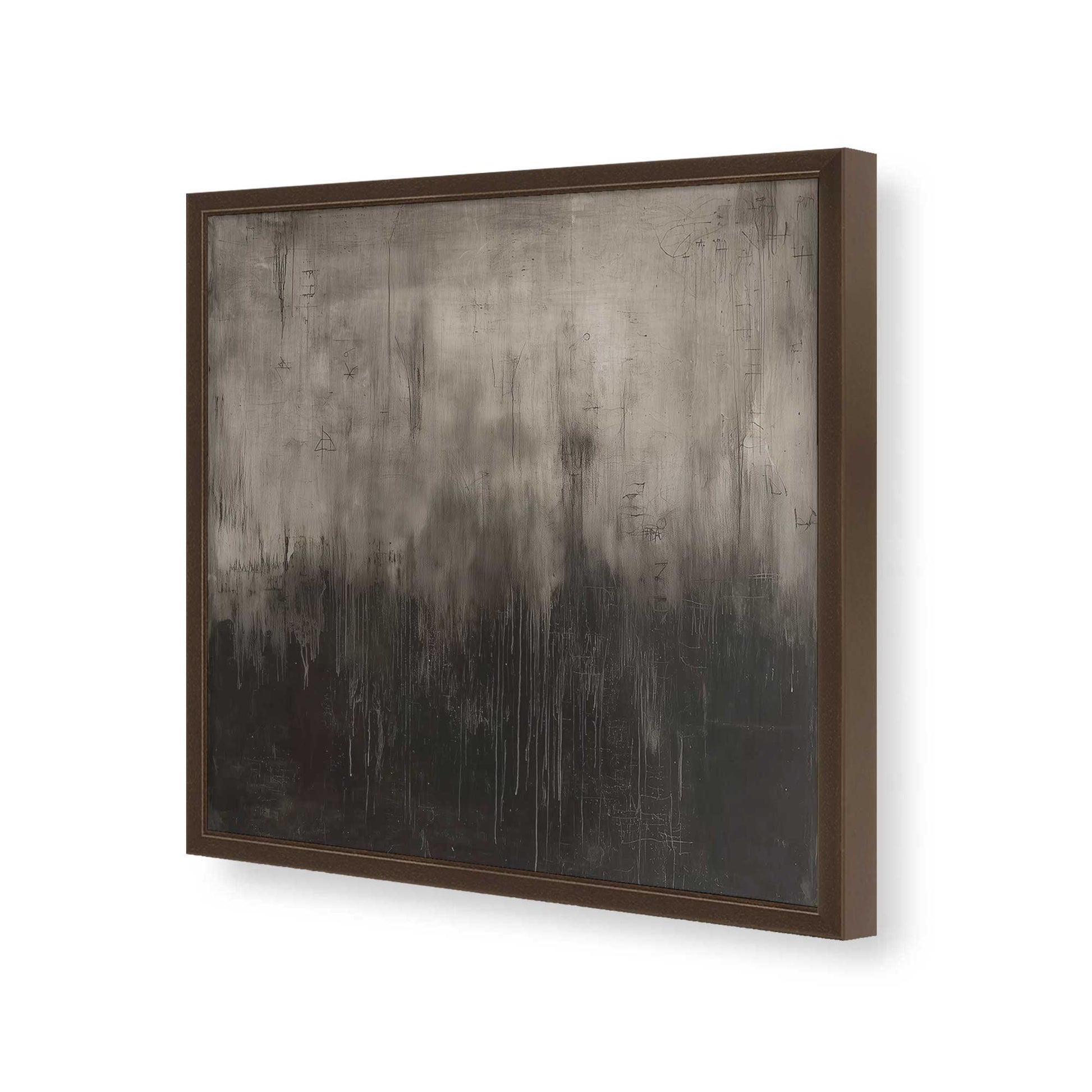 [Color:Espresso], Picture of art in a Espresso frame of the corner