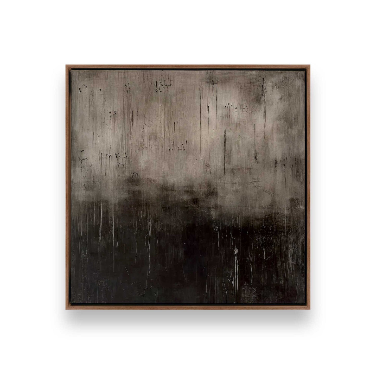 [Color:Walnut], Picture of art in a Walnut frame