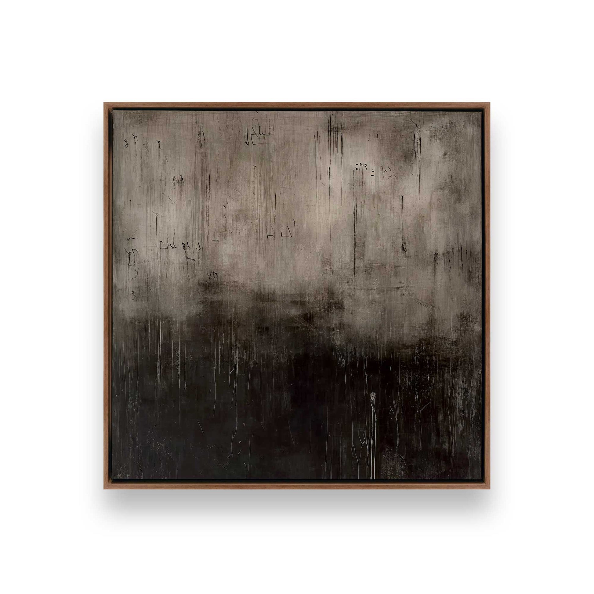 [Color:Walnut], Picture of art in a Walnut frame