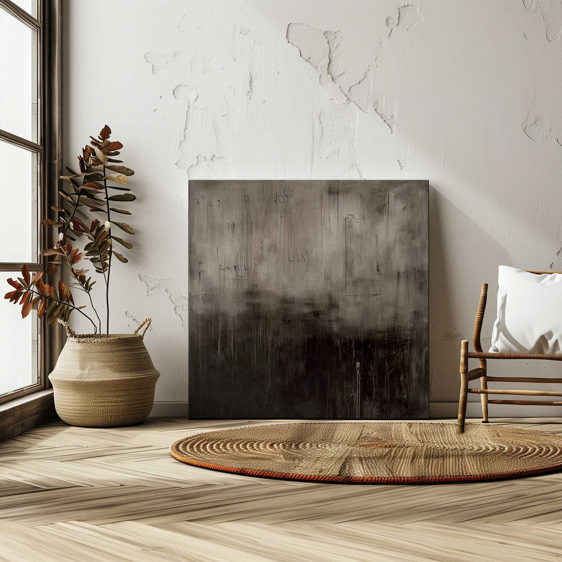Picture of art in a room