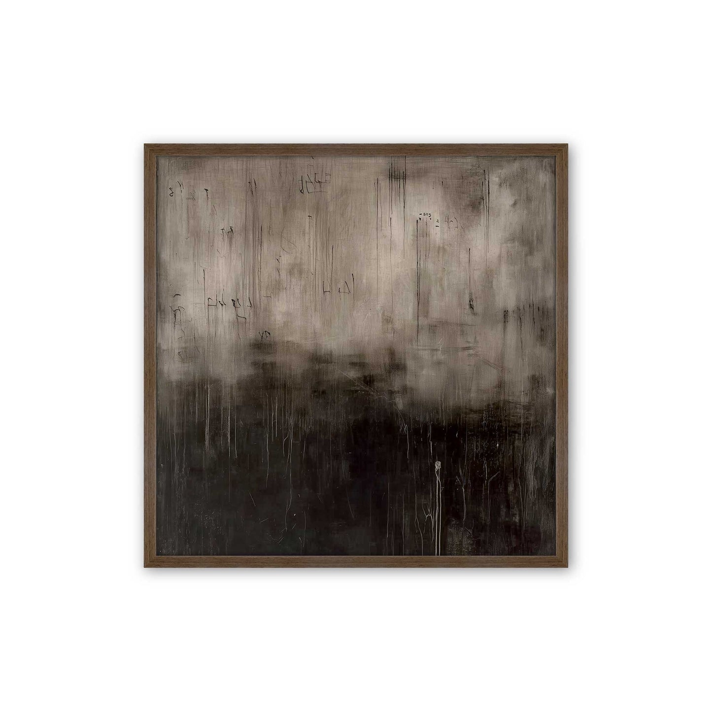 [Color:Walnut], Picture of art in a Walnut frame