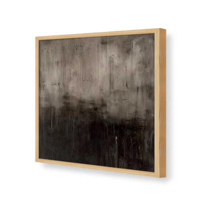 [Color:American Maple], Picture of art in a American Maple frame of the corner