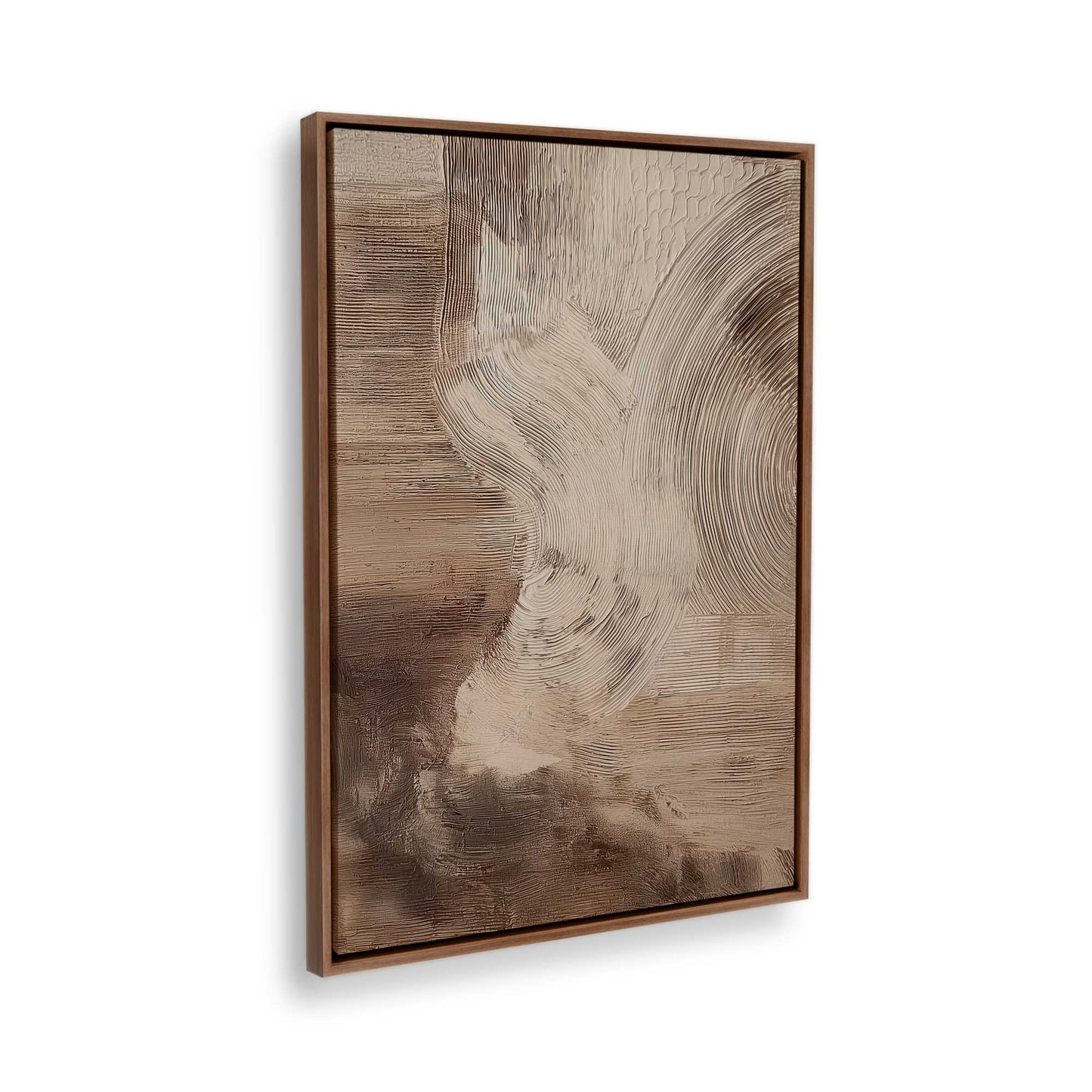 [Color:Walnut], Picture of the corner of the art