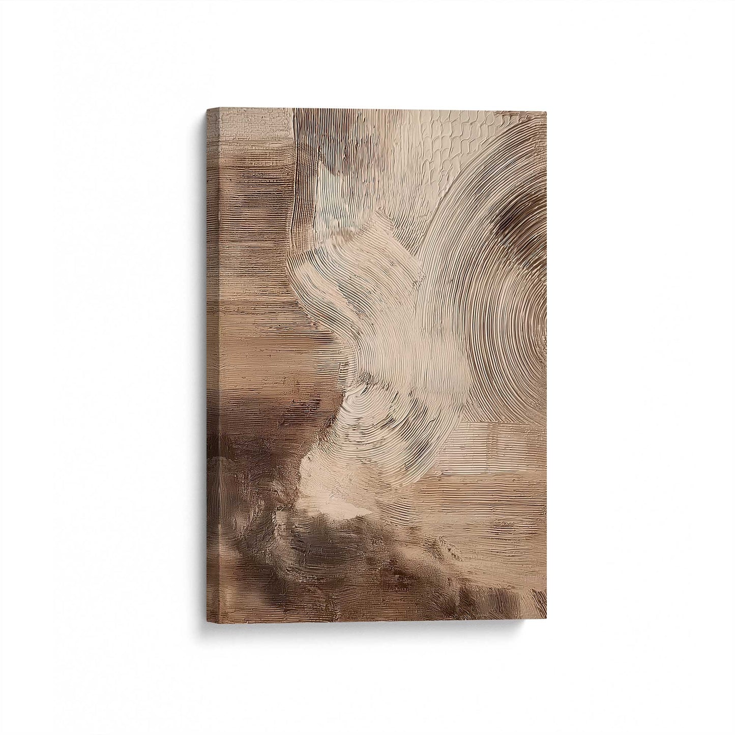 [Color:Stretched Canvas], Picture of art at an angle