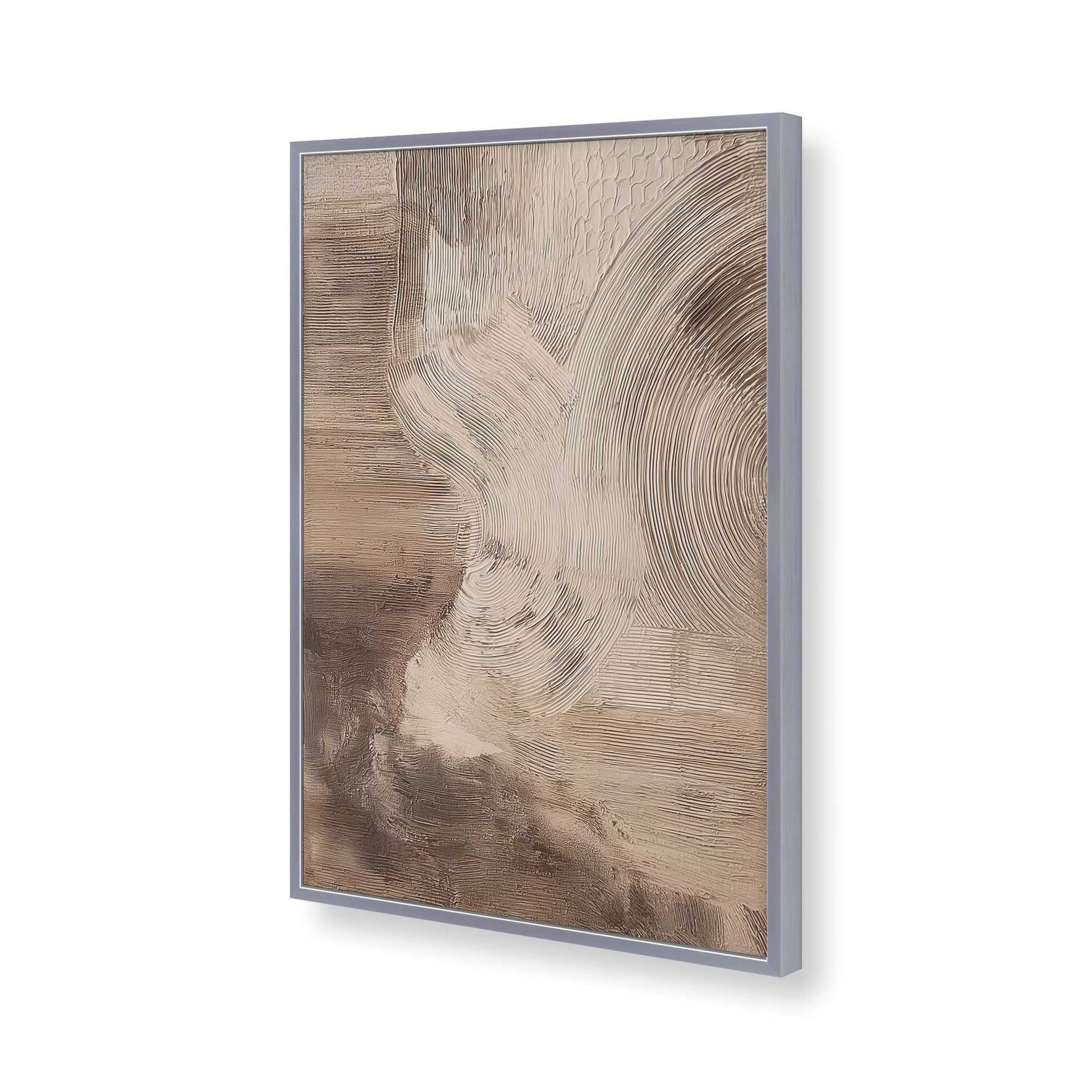 [Color:Polished Chrome], Picture of art in a Polished Chrome frame of the corner