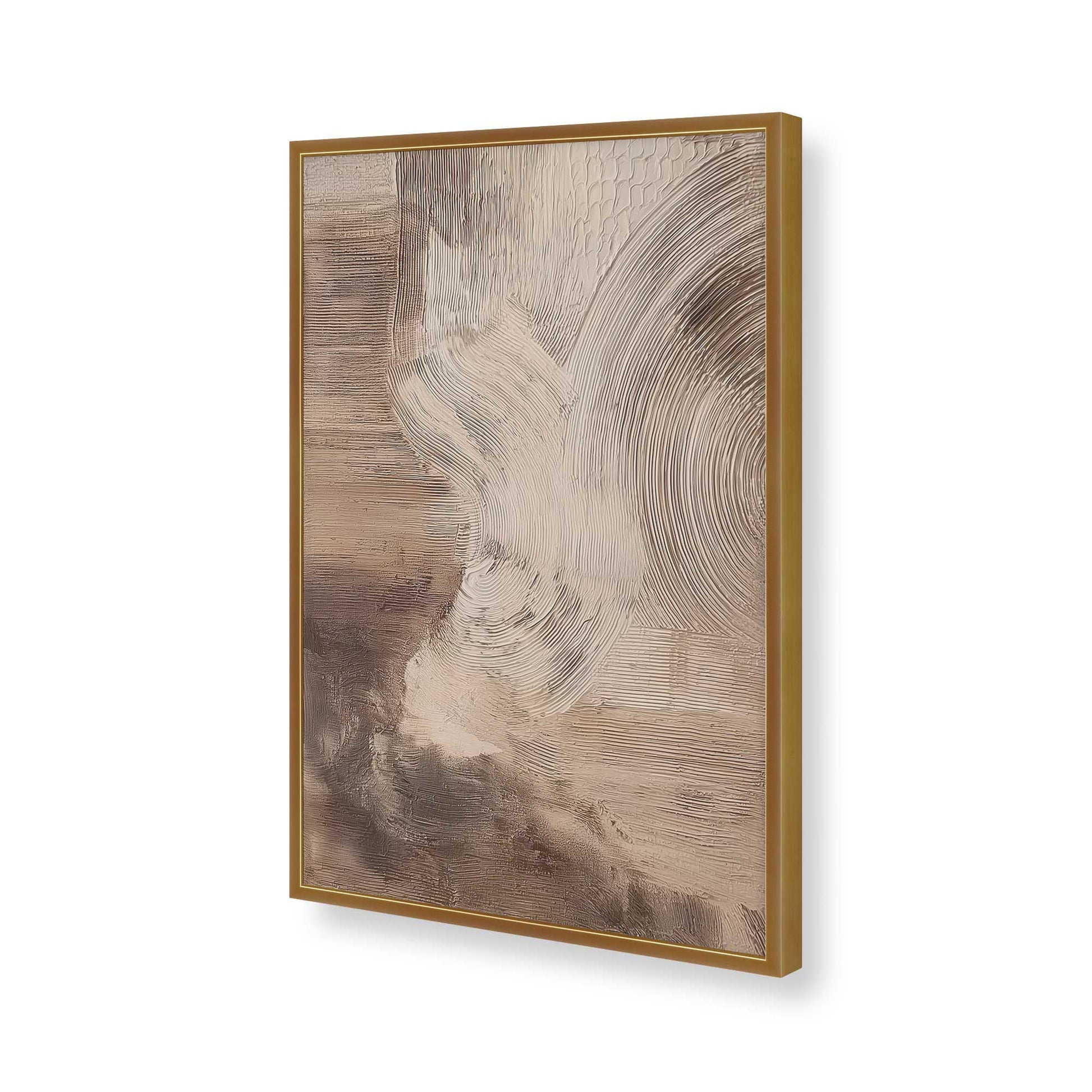 [Color:Polished Gold], Picture of art in a Polished Gold frame of the corner