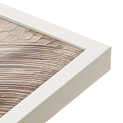 [Color:Opaque White], Picture of art in a Opaque White frame at an angle