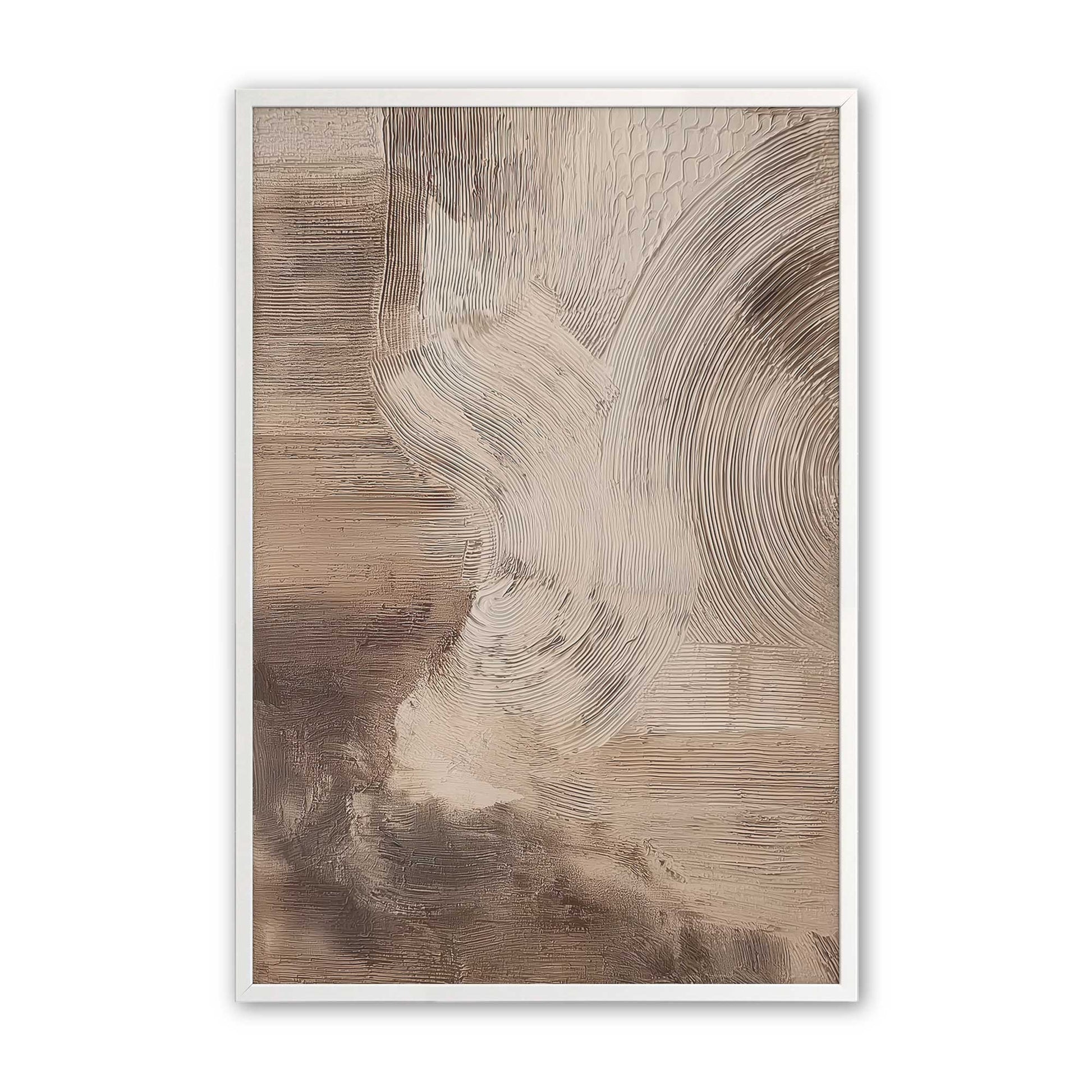 [Color:Opaque White], Picture of art in a Opaque White frame