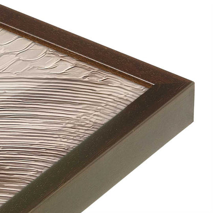 [Color:Belvinder Brown], Picture of art in a Belvinder Brown frame at an angle