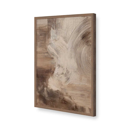 [Color:Walnut], Picture of art in a Walnut frame of the corner