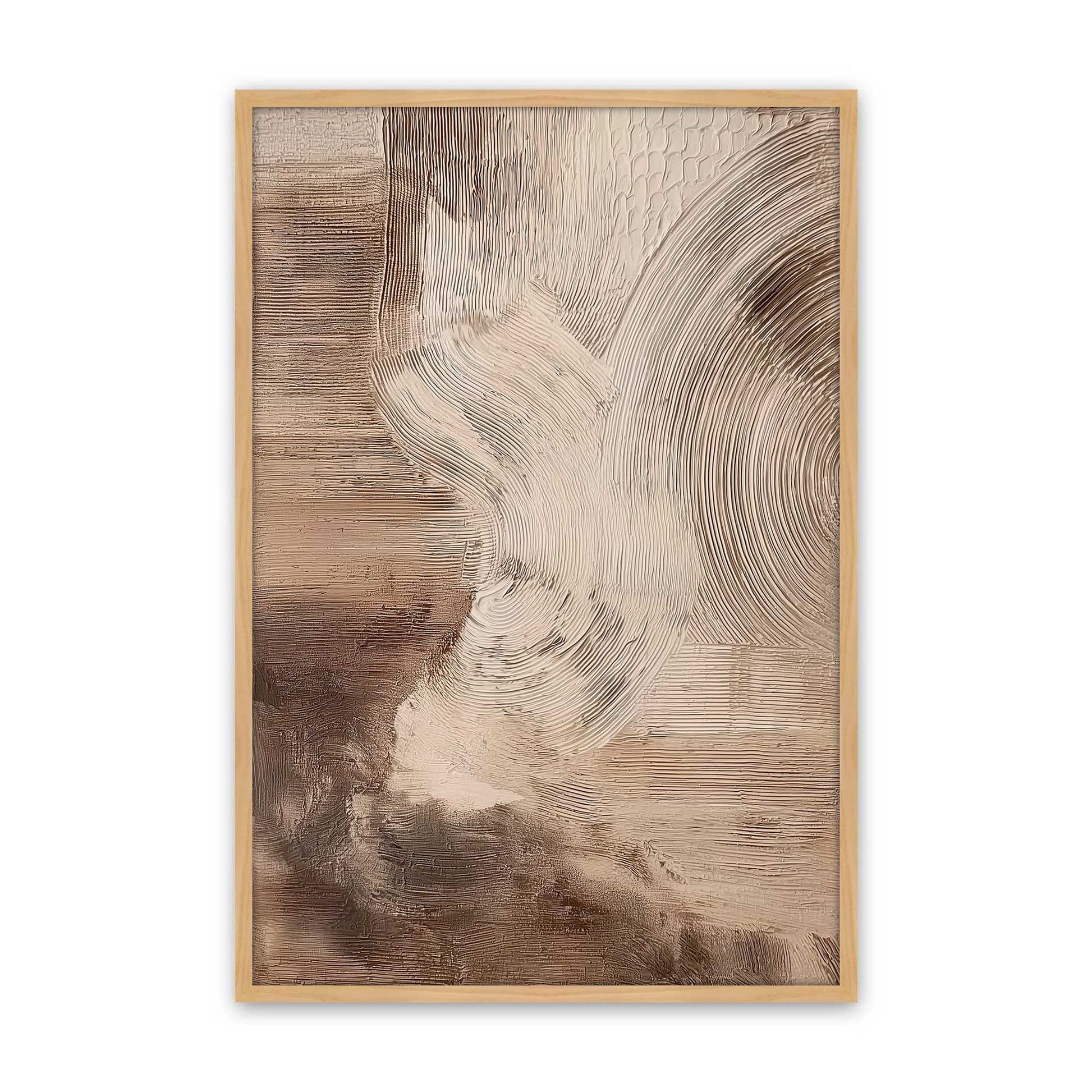 [Color:American Maple], Picture of art in a American Maple frame