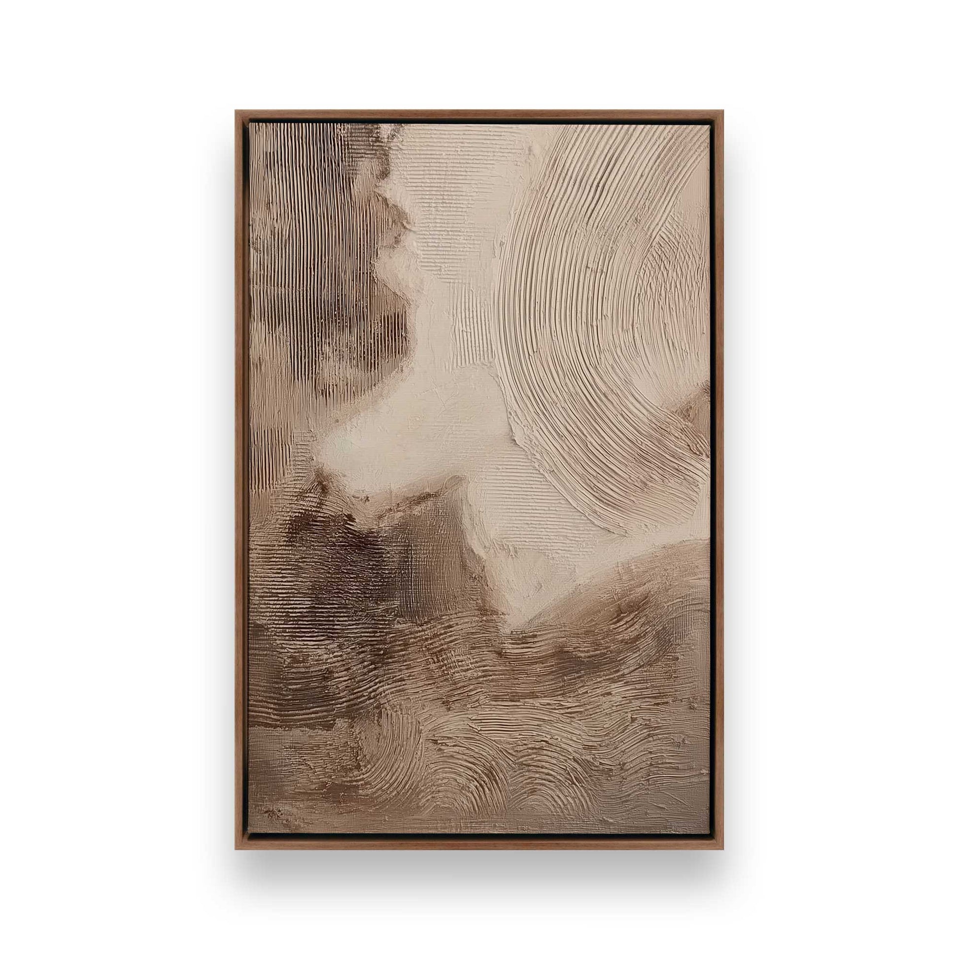 [Color:Walnut], Picture of art in a Walnut frame