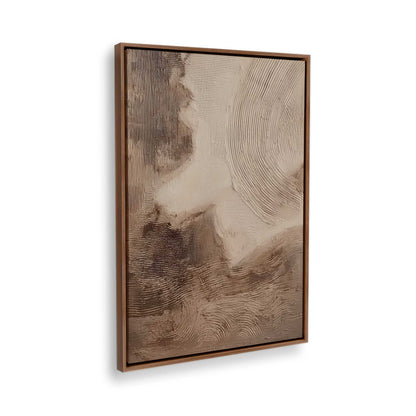 [Color:Walnut], Picture of the corner of the art