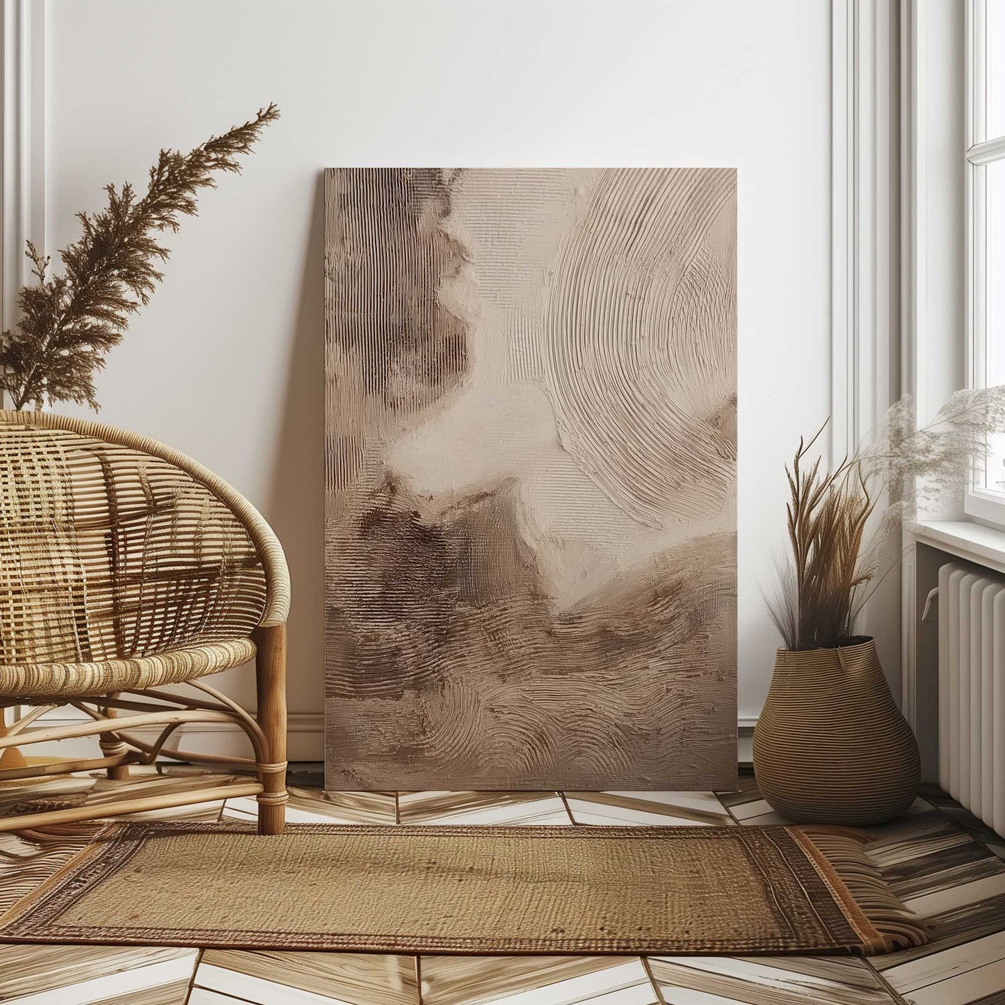 Picture of art in a room