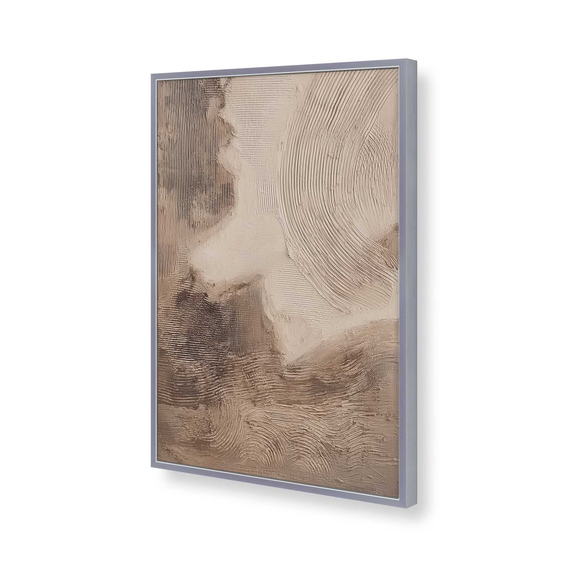 [Color:Polished Chrome], Picture of art in a Polished Chrome frame of the corner