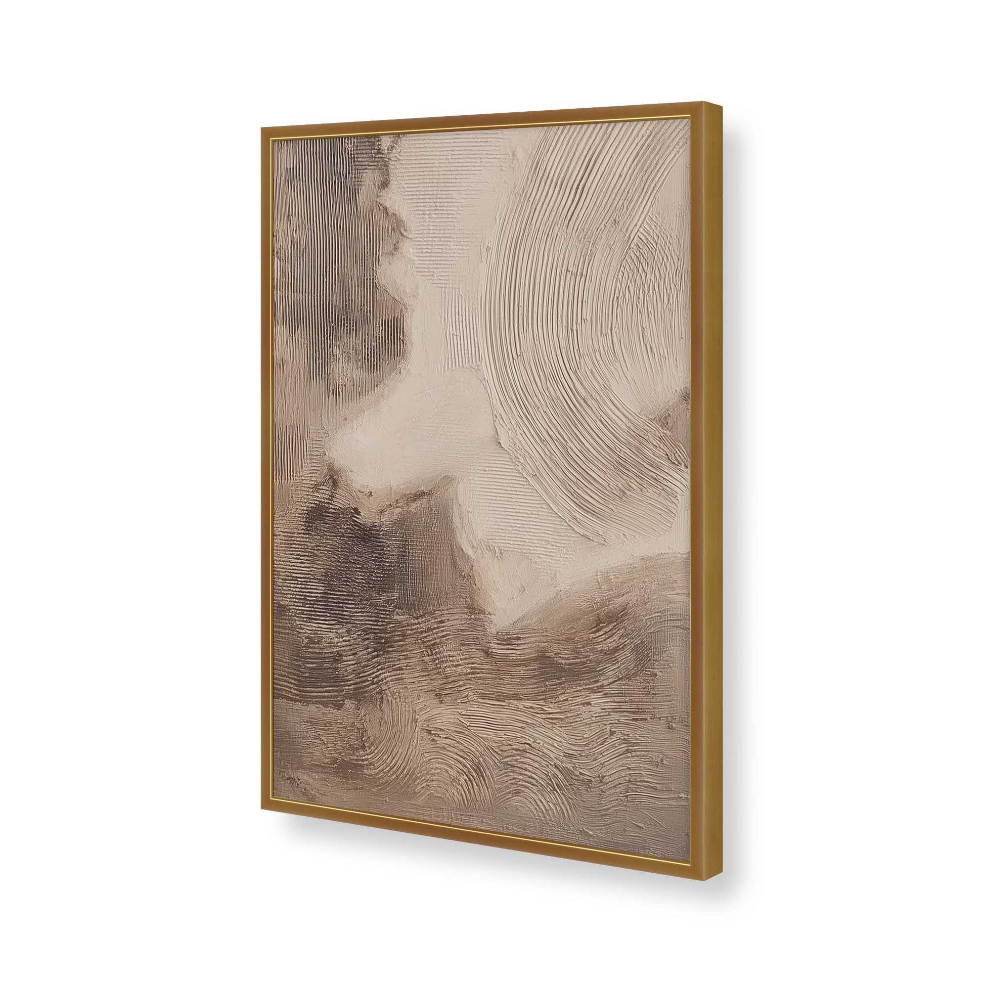 [Color:Polished Gold], Picture of art in a Polished Gold frame of the corner