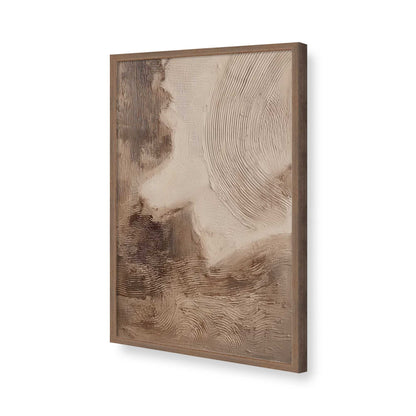 [Color:Walnut], Picture of art in a Walnut frame of the corner