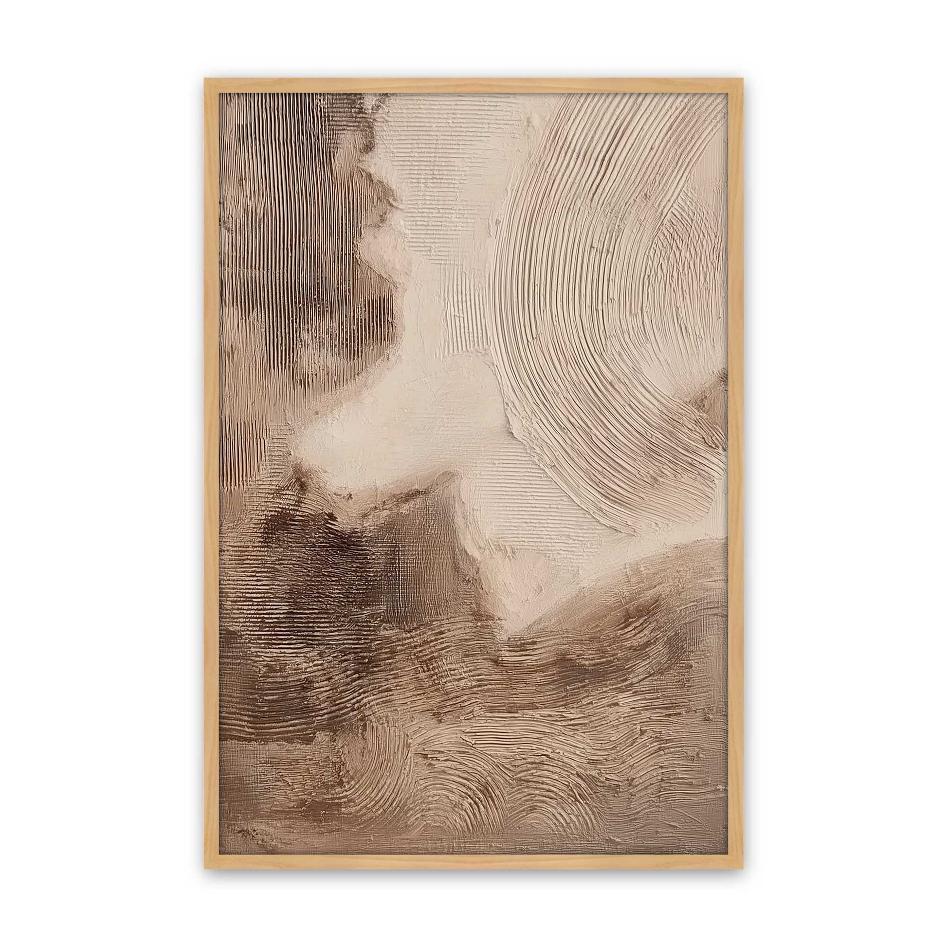 [Color:American Maple], Picture of art in a American Maple frame